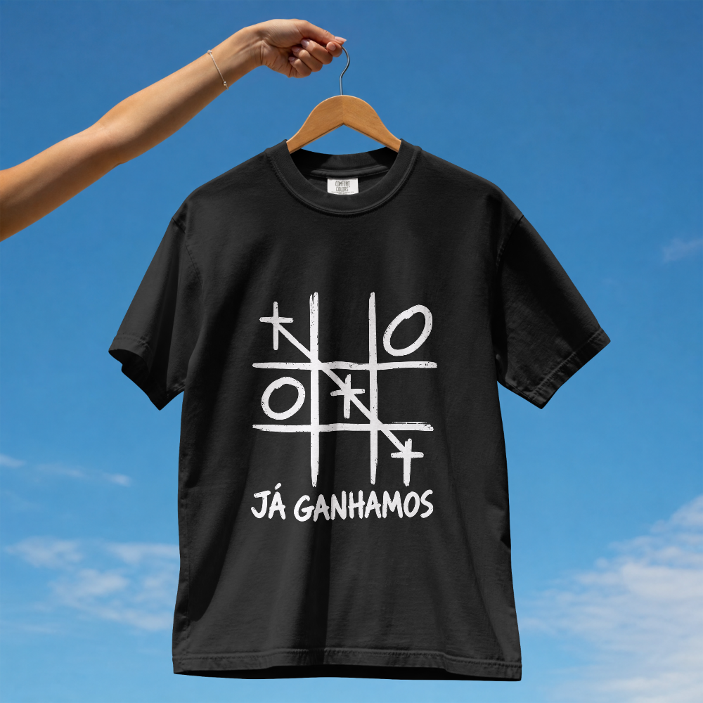 Oversized Masculina Purpose  - Já ganhamos