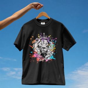 Camiseta Oversized Masculina Purpose  - LeãoColors