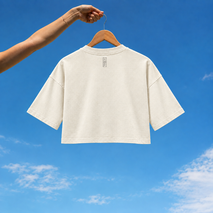 Cropped Feminino Oversized Purpose - Forte e corajosa - Imagem 4